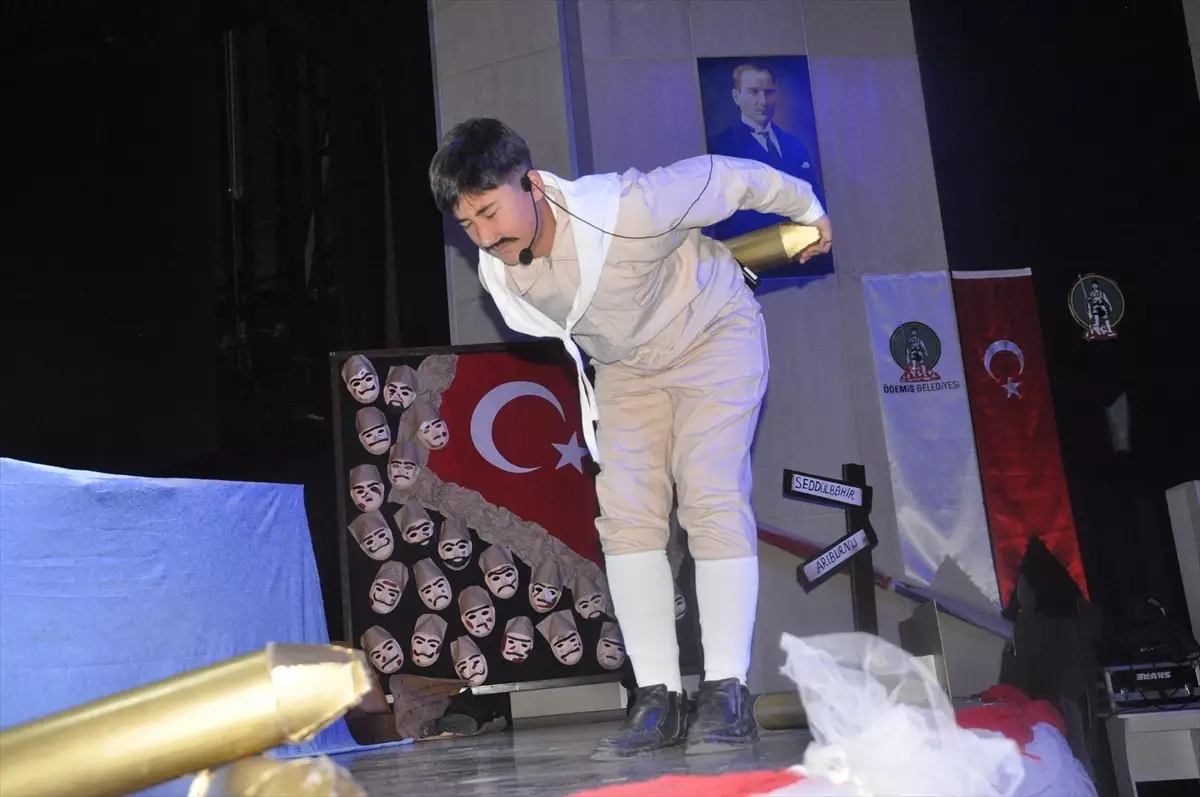 Ödemiş’te Çanakkale Deniz Zaferi’nin yıl dönümü kutlandı