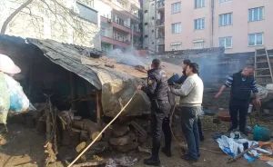 Ödemiş’te Tavuk Kümesinde Yangın