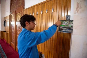 Öğrencilerden Camilerde Bakım