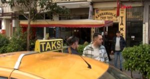 Öldürülen taksicinin meslektaşlarından konvoylu tepki