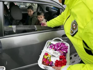 Ordu’da bayram öncesi dron destekli trafik denetimi yapıldı