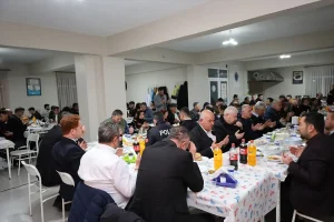 Orta’da şehit yakınları ile gaziler iftar sofrasında buluştu