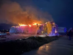 Osmaniye’de Kağıt Fabrikasında Yangın Kontrol Altına Alındı