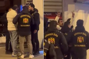 Oyuncu Ufuk Bayraktar’dan 8 Mart yürüyüşüme müdahale! Polis araya girdi