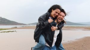 Özgü Kaya, sevgilisi Murat Dalkılıç’a hamur açtı