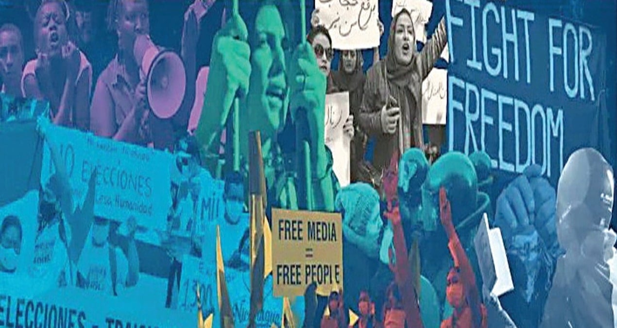 Ozgürlükte çakıldık