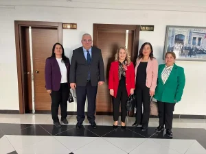 Prof. Dr. Fatoş Belgin Yıldırım’dan Kaymakam Güneş’e Ziyaret