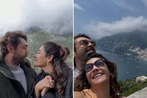 Romantik doğum günü kutlaması! Ünlü oyuncu sevgilisinin doğumgününde aşkını ilan etti