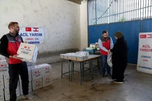 Sadakataşı Derneği Lübnan’da Yardımda Bulundu