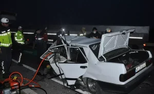 Salihli’de Trafik Kazası: 2 Ölü, 5 Yaralı