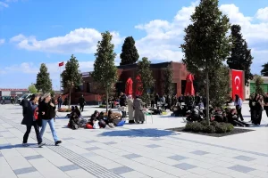 Samsun’da Açık Havada Kitap Okuma Etkinliği