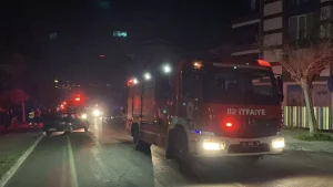 Samsun’da Çatı Yangını: Ev Sahibi Yaralandı