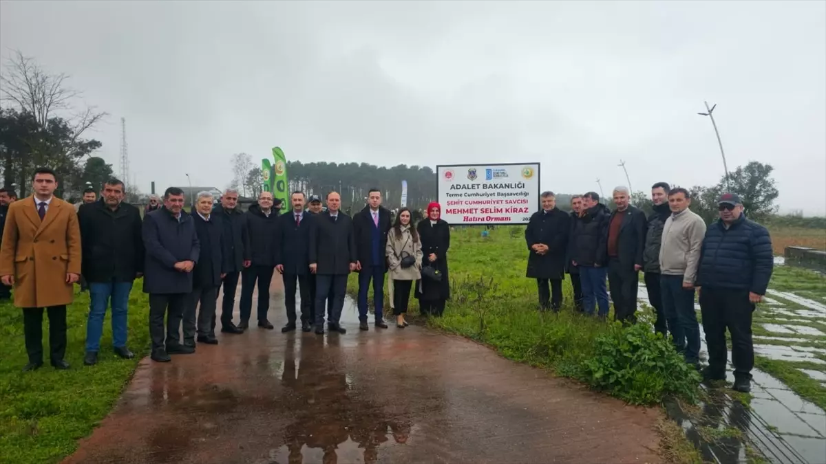 Samsun’da Fidan Dikim Etkinliği