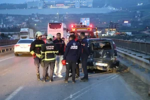 Samsun’da Freni Boşalan TIR Zincirleme Kazaya Neden Oldu