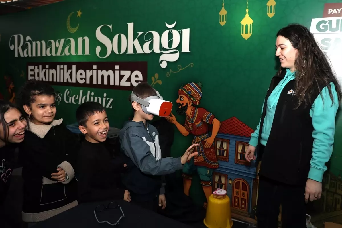 Samsun’da Ramazan Sokağı’nda Bilim Atölyeleri