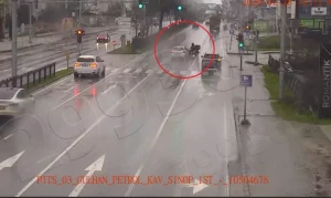 Samsun’da Şubat’taki Trafik Kazaları Görüntülendi