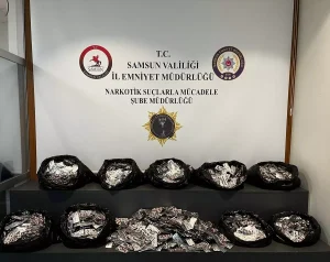 Samsun’da Uyuşturucu Operasyonu: 5 Gözaltı