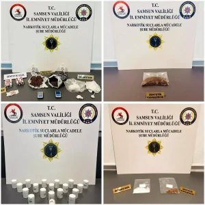 Samsun’da Uyuşturucu Operasyonu: 9 Gözaltı