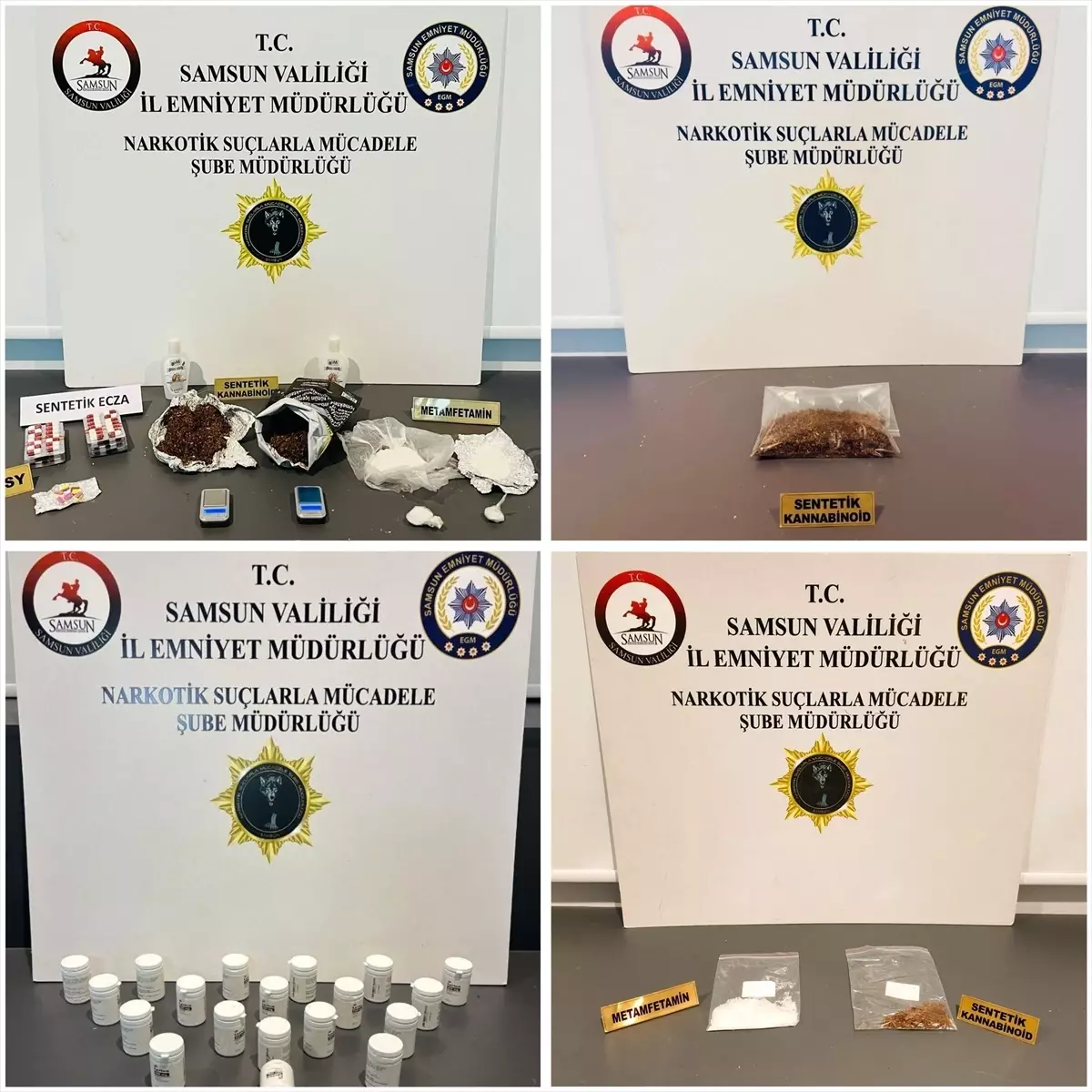 Samsun’da Uyuşturucu Operasyonu: 9 Gözaltı