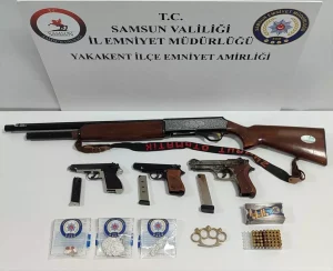Samsun’da Uyuşturucu Operasyonu
