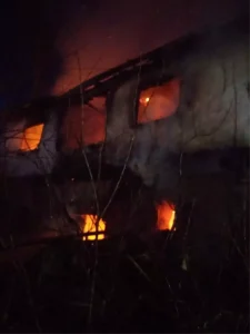 Sandıklı’da Ev Yangını