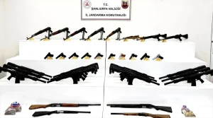 Şanlıurfa’da Silah Kaçakçılarına Operasyon