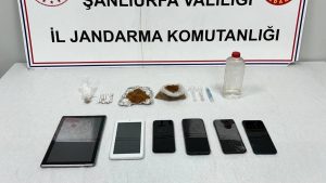 Şanlıurfa’da uyuşturucu operasyonu: 3 şüpheli tutuklandı
