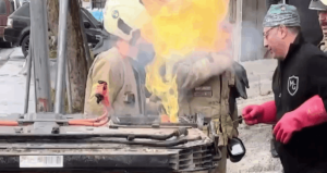 Sarıyer’de elektrikli aracın bataryasının patladı: O anlar kamerada