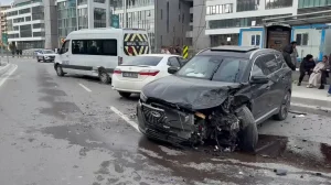 Sarıyer’de Zincirleme Kaza: 4 Yaralı