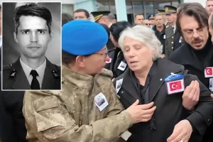 Şehit Binbaşı Taştekin için cenaze töreni! Annesinin “yürüyebilecek misin?” sorusuna verdiği yanıt yürek dağladı