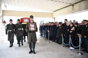 Şehit Hava Savunma Binbaşı Sinan Taştekin için Uğurlama Töreni Düzenlendi