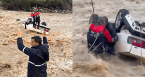 Sel sularında can pazarı: Biri kurtarıldı, diğeri öldü!