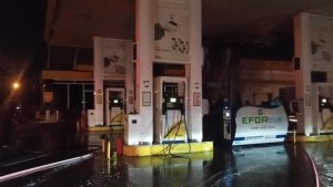 Siirt’te akaryakıt istasyonunda yangın