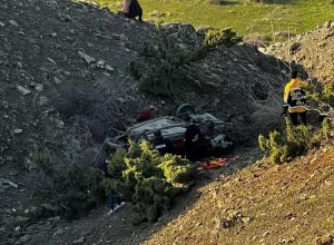 Siirt’te Uçurumdan Düşen Araçta 1 Ölü, 1 Yaralı