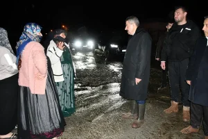 Şırnak’ta Sağanak Yağış Hayatı Olumsuz Etkiledi