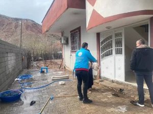 Şırnak’ta Selzedelere Yardım