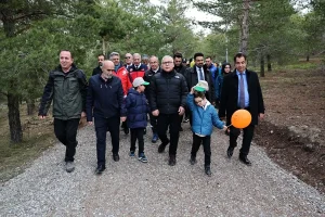 Sivas’ta Şehitler Anısına Yürüyüş Parkuru Açıldı
