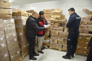 Siverek’te 50 Ton Bozuk Tavuk Eti İmha Edildi