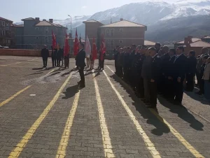 Sivrice’de 18 Mart Şehitleri Anma Günü ve Çanakkale Deniz Zaferi dolayısıyla tören yapıldı
