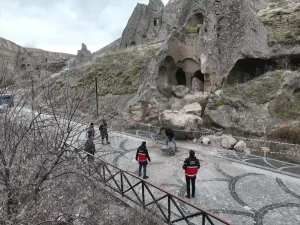 Soğanlı Vadisi’nde Kaya Kopması: Güvenlik Önlemleri Alındı