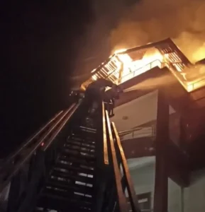 Sorgun’da Apartman Yangını