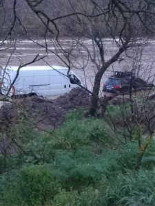 Susurluk’ta Mahsur Kalan İki Kişi Kurtarıldı