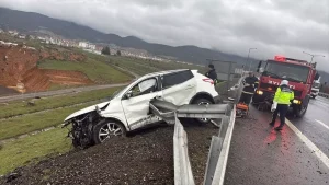 TAG Otoyolu’nda Kaza: 1 Ölü, 2 Yaralı