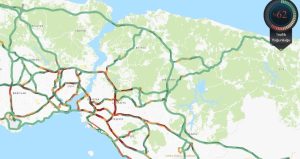 Tatil bitti, mesai başladı. İstanbul’da trafik kilitlendi