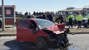 Tekirdağ’da Zincirleme Kaza: 5 Yaralı