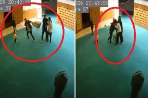 Teravih çıkışı camide olay: Cami görevlilerini tekme tokat dövdü