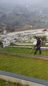 Trabzon’da mezarlıklarda bakım ve onarım yapıldı