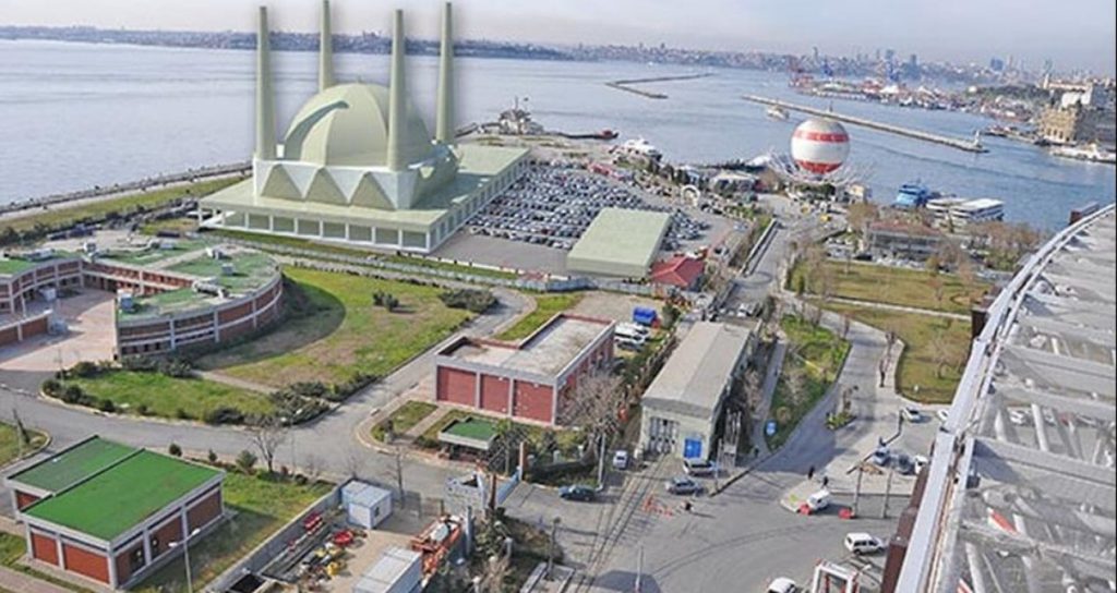 Trafik felç olacak! Kadıköy’de cami projesi için otopark kapatıldı