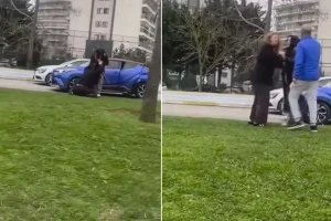 Trafikte bunu da gördük! İki kadının kavgasına olay tepki: Ejderha kadınlar sizi