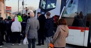 Tramvay ile kamyon çarpıştı! Yaralılar var